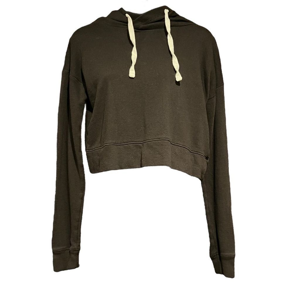 SO Black Cropped Hoodie Junior’s XS